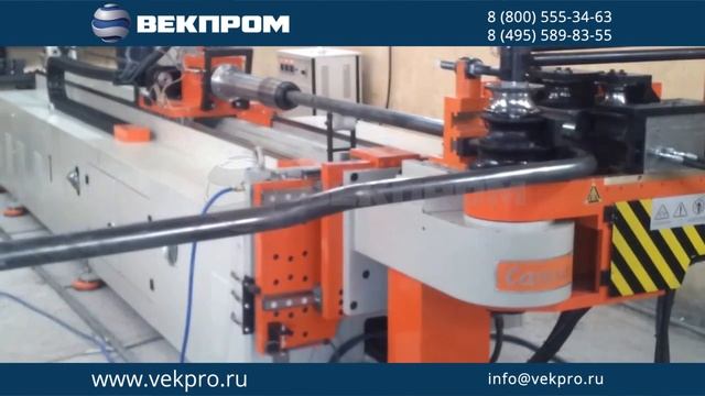 Дорновый трубогибочный станок Cansa CNC60 R3 смотреть онлайн
