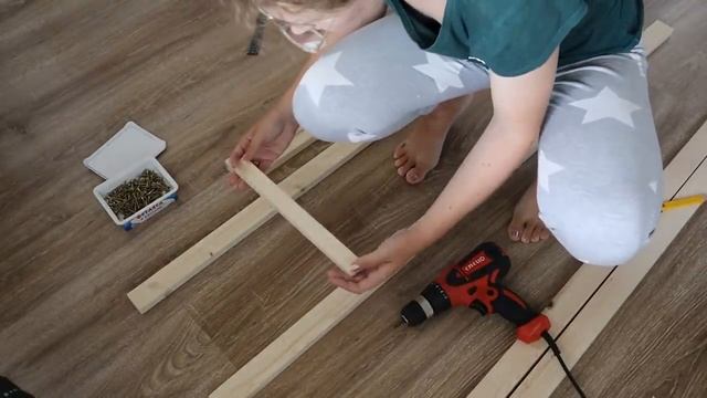 DIY Преображение ванной комнаты. Стеллаж своими руками. Бюджетная переделка ванной - часть 2.
