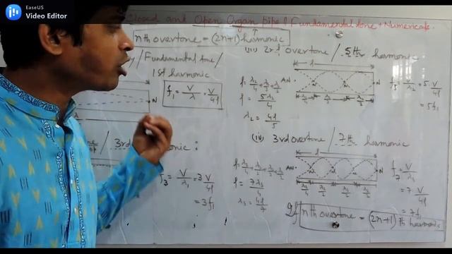 WAVES 12 |SOUND WAVES 03 | STANDING WAVE IN CLOSED & OPEN ORGAN PIPE | FUNDAMENTAL TONE DERIVETION смотреть онлайн