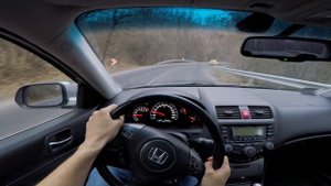 2006 Honda Accord 2.4 i-VTEC Executive - Winding road POV test drive (ASMR 3D binaural audio)