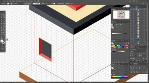 Рисуем ЗДАНИЕ в ИЗОМЕТРИИ + лёгкий способ создать изометрическую сетку. Урок в ADOBE ILLUSTRATOR.