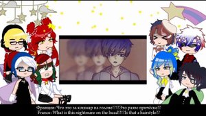 ||CONTRYHUMANS REACT TO||Страны реакция меме,Gacha,Описание!RUSSIA,UCRAINE.Реакция стран на тик ток