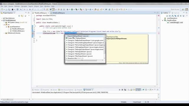 Read & Write Excel Data in Selenium WebDriver смотреть онлайн