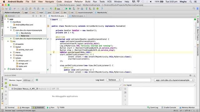 Introduction To Service And BroadcastReceiver - IntentFilter - Part 2 смотреть онлайн