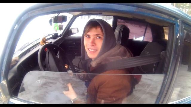 Влог#5 - Как завести ваз 2107 на льду. Покатушки на 99. смотреть онлайн