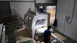 Станок покрасочный проходного типа для покраски погонажа и филёнок модель SAS 600