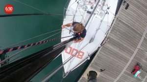 Mini Transat 2021 / Репортаж 3 / подняться на мачту в одиночку