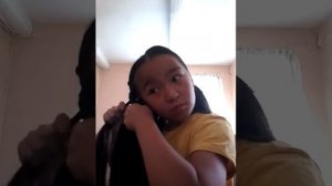 Делаю 2 косички самой себе!?