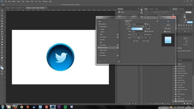 Create a 3D social media icon | Tutorial | Photoshop CC смотреть онлайн