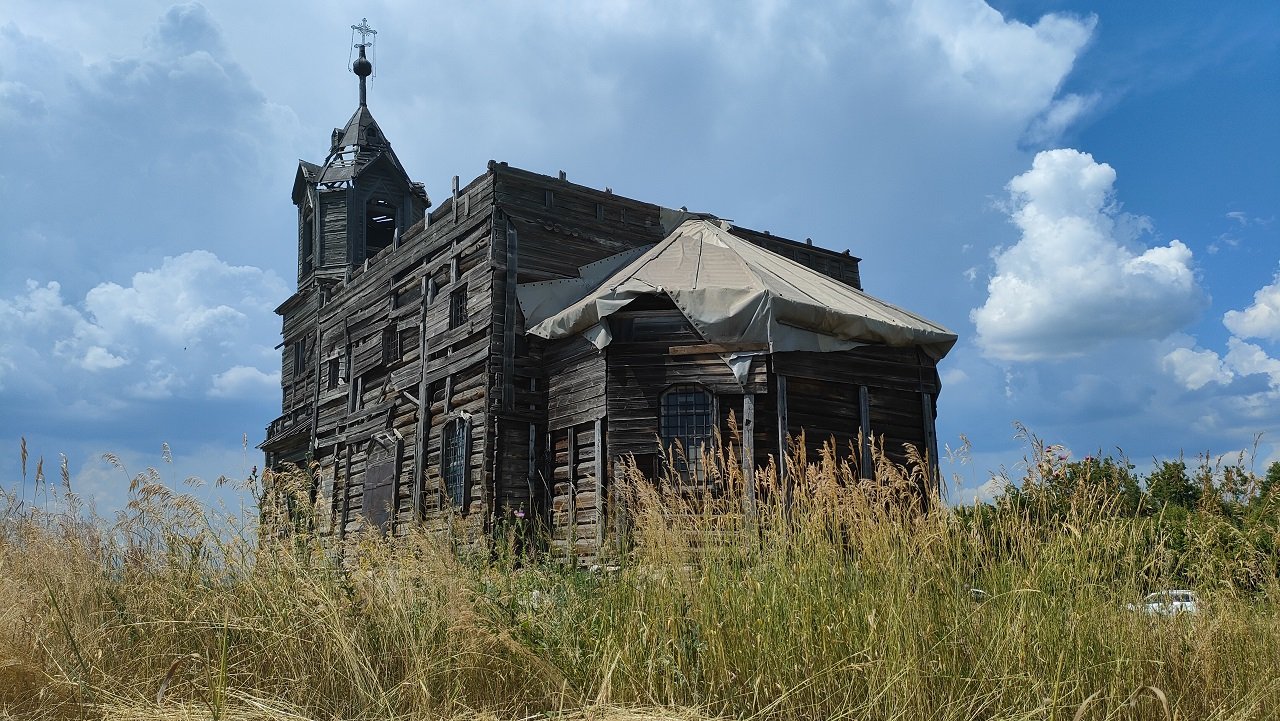 Заброшенный Храм Архангела Михаила 1866 год./The abandoned Church of the Archangel Michael 1866.