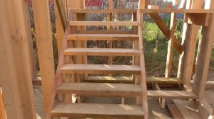 Черновая лестница на второй этаж своими руками. Не все так просто!