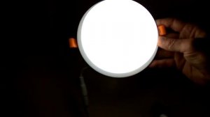 Светодиодный встраиваемый светильник Led Right Hausen Sky 12w 4000К белый с эффектом сияния