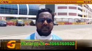 GNN GOA I GOANEWS I YELLOW BLACK TAXI OPERATORS REQUEST NOT TO ALLOW UNAUTHORIZED TAXI AT AIRPORT