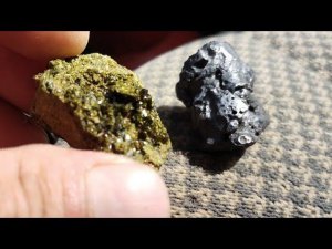 Эпидот и Метеорит в коллекцию Deepsees