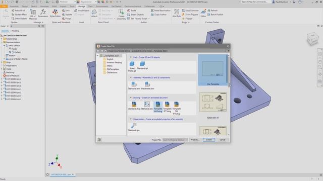 Autodesk Inventor 2021: автоматизация работы с чертежами с помощью iLogic