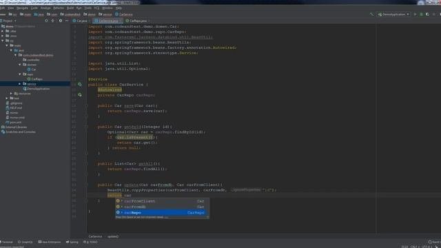 SpringBoot. Создание REST приложения