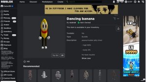 [FREE ITEM] How to get the DANCING BANANA BUNDLE | Roblox