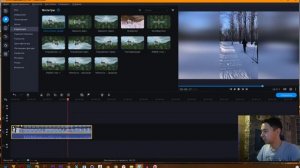 Как заполнить черные края в вертикальном видео в Movavi