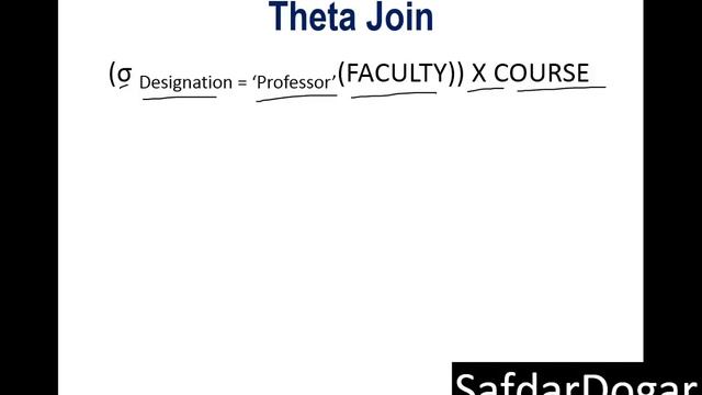 Lec 43 -Theta Join in DBMS Step by Step With Examples | Database Management System Tutorial смотреть онлайн