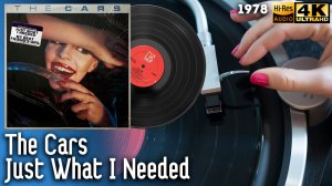 The Cars - Just What I Needed, 1978, Vinyl video 4K, 24bit/96kHz