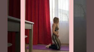 Приседания сидя на коленях