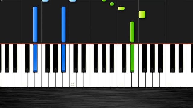 Adele - Hello - EASY Piano Tutorial by PlutaX - Synthesia смотреть онлайн