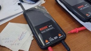 Проба мультиметров BSIDE ZT-702S, S11, S20 и промышленного милливольтметра ВЗ-38М.