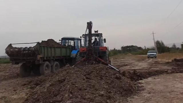 ЮМЗ грейфер МТЗ 95 Роу 6 смотреть онлайн