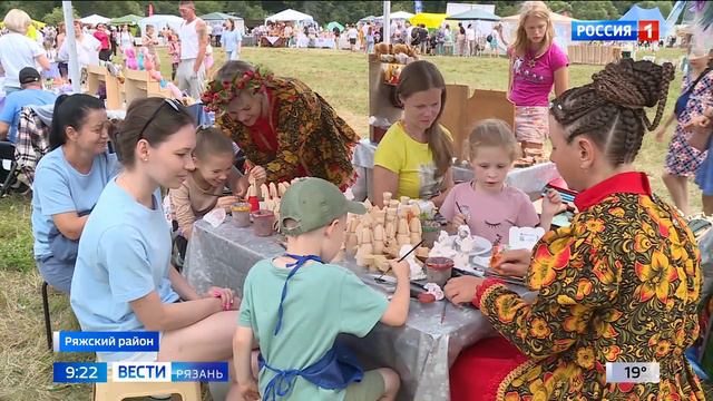 Лучшие мастера Рязанского края собрались на фестивале "Рановское лето"