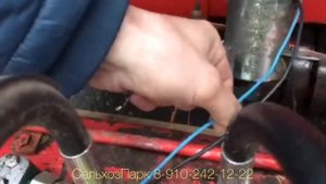 Переделка в Электро Обмотку шпагата на рулонном пресс подборщике