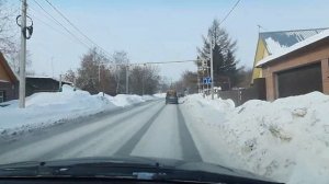 "Белые росы"--"Комсомольская". Новосибирск.26 февраля.