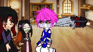 Nezuko meets some of the uppermoons [kny] Pt. 1