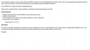 DevOps & SysAdmins: Resolving CoreDNS Loop Error