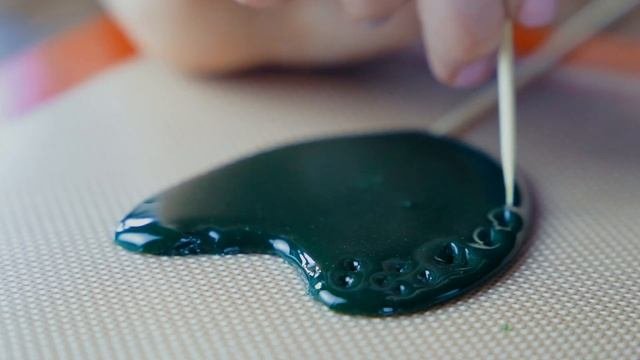 Как сделать кактус из изомальта. Простая инструкция.
