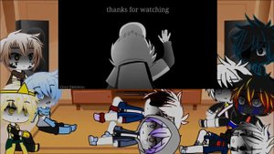 Sans AUs react to Bad Sanses backstories (Original?)