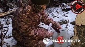 ВСУки  режут своих же, скорее всего раненых, на органы.