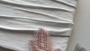 КАРТИНА С ДРАПИРОВКОЙ//DIY FABRIC WALLART