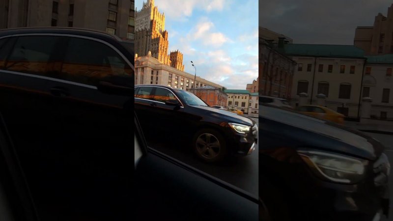 Доброе 7 утра в Москве.#moscow #russia