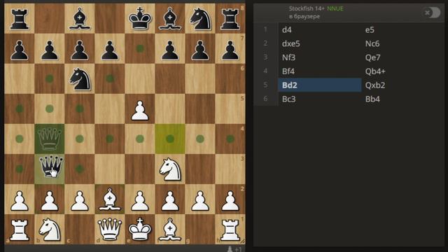 ВЫИГРЫШ ФИГУРЫ НА 8 ХОДУ!#шахматы #шахматыдлявсех #chess