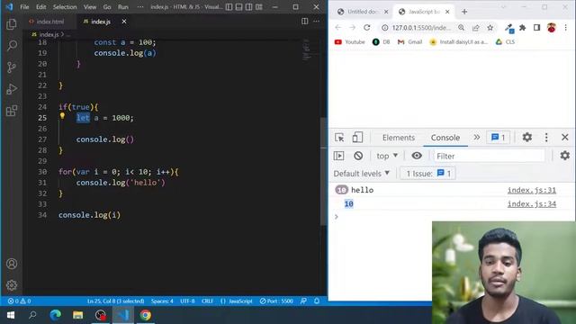 33. JavaScript full course Bangla tutorial | JavaScript scope explained | Developer Delowar