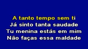 EU VOU POR AQUI Os Solitários Karaoke