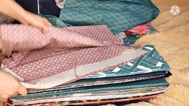 ПРЕЛЕСТЬ!!! весовой лоскут 4Распаковка от МАГНАТЕКС длина 70см- 120см ,ширина 150,220см 10кг
