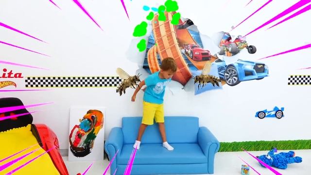 Vlad and Niki - Little Babies Masks Story смотреть онлайн