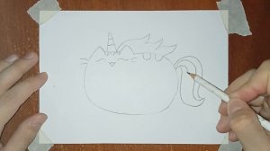 Рисуем Вместе Кошечку