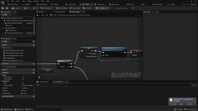 How to Grab Objects in 3rd Person using UE5 смотреть онлайн
