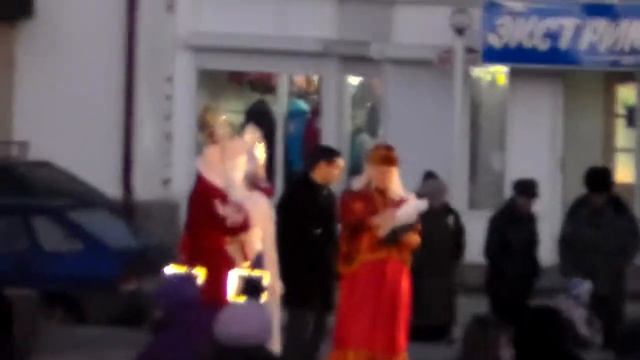 ГОРОД ГАГАРИН.Праздник установки нов.ёлки 13/14 г. смотреть онлайн