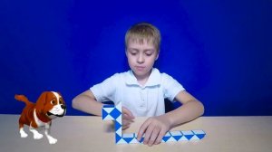 ?ЗМЕЙКА РУБИКА? как сделать собаку ГОЛОВОЛОМКИ для детей собрать фигуру