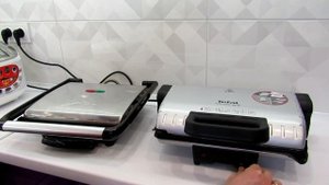Сравнение электрогрилей Tefal Panini Grill и GC 205012