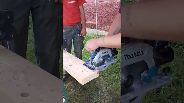 TEST MAKITA DHS680 аккумуляторная пила