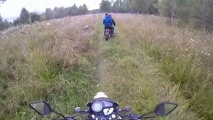 покатушка на motoland Enduro LT 250 и урал м 66